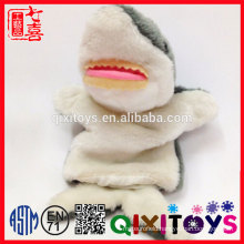 Children Love Sea Animal Design Custom Soft Cute Plush Fish Hand Puppet